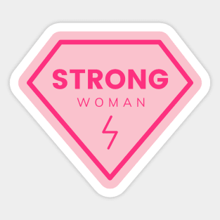 Strong Woman Sticker